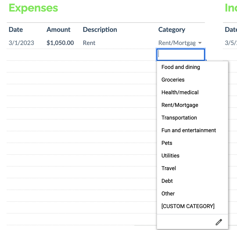 Free Customizable Monthly Budget Template to Plan Your Finances