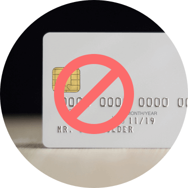 credit card with no credit rating