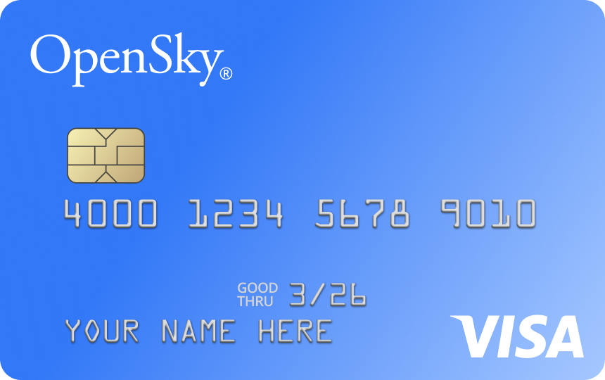 OpenSky® Secured Visa® Credit Card card image